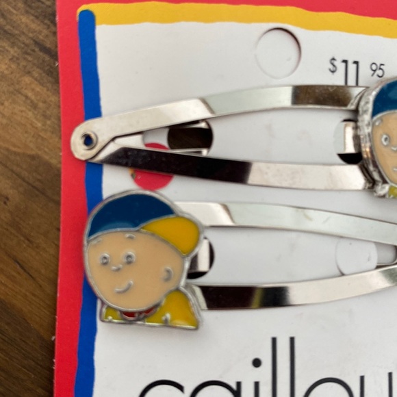 Bundle of 6 Vintage Caillou Hair Clips 👶🏼 - Picture 3 of 5
